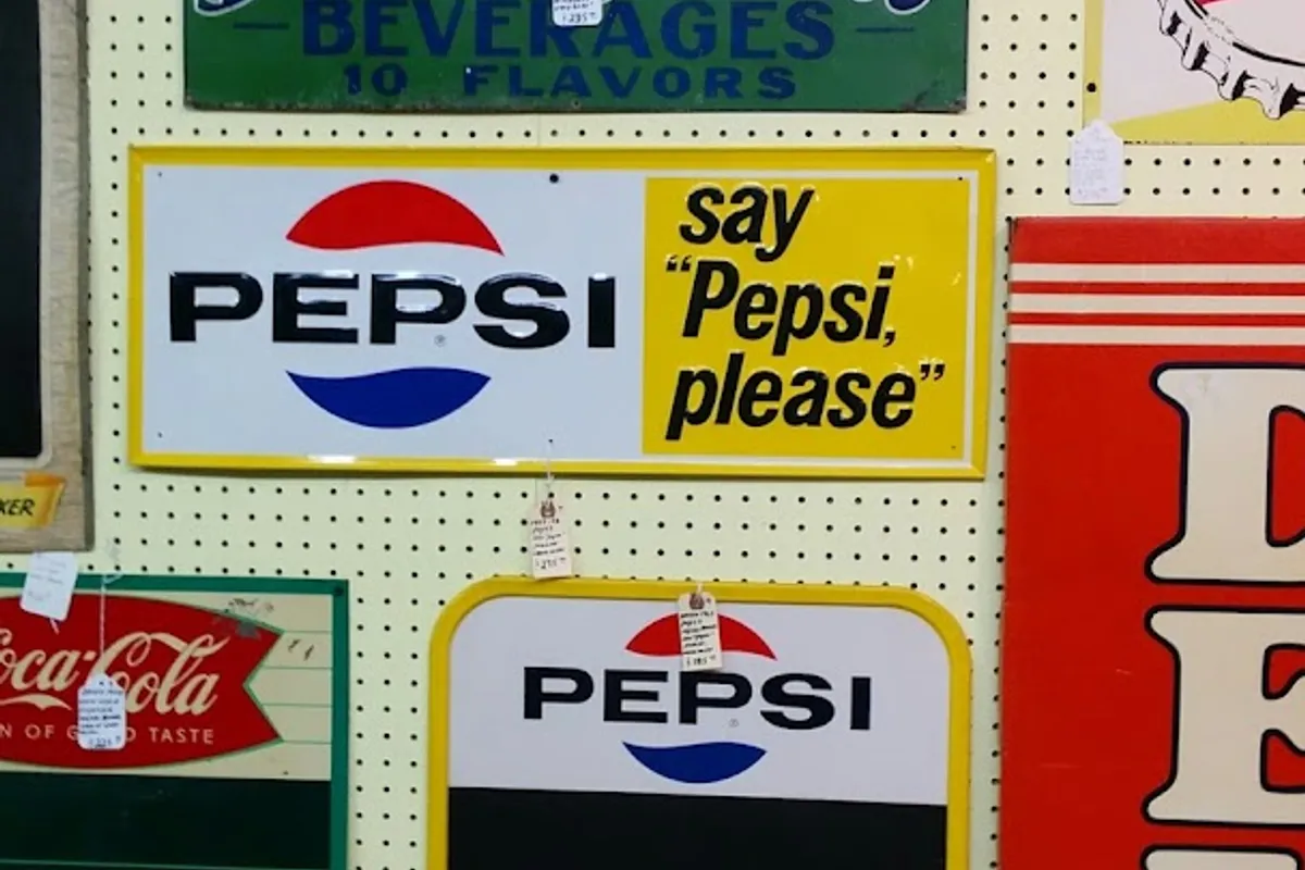 Action Stone detail shot - Antique store in Sevierville, Tennessee