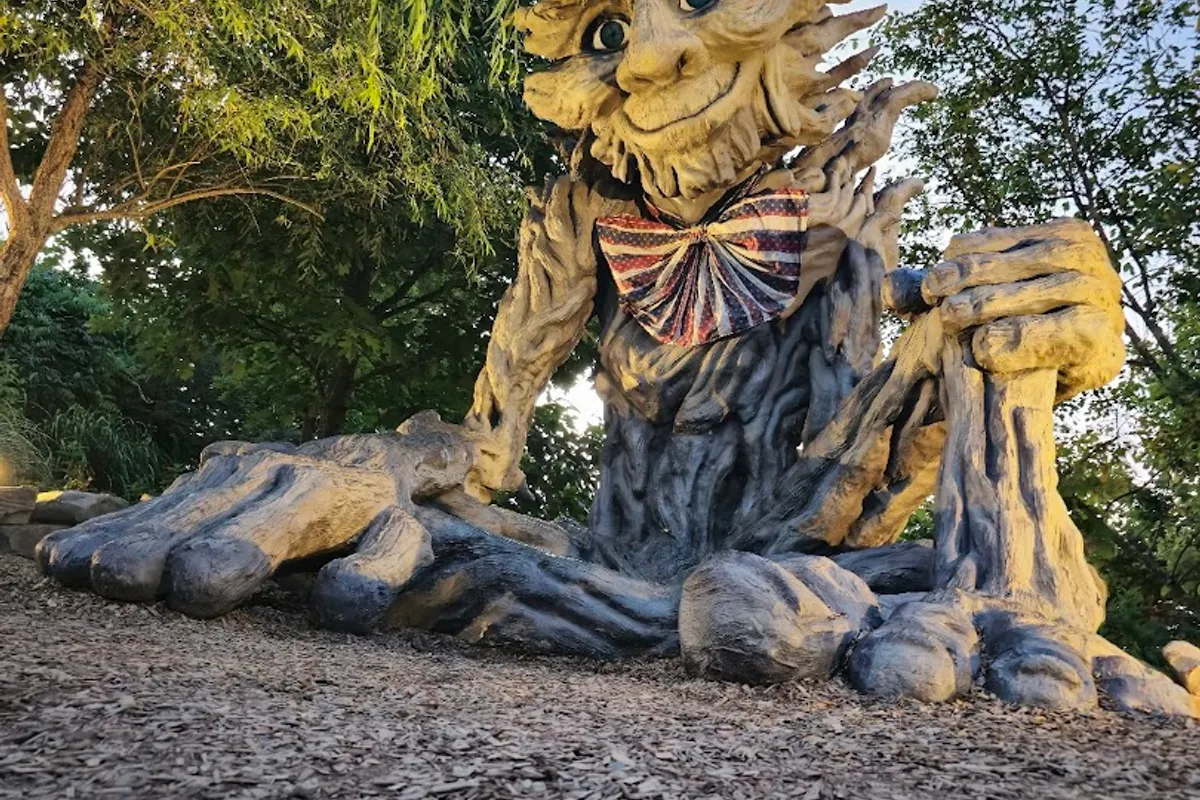 Anakeesta detail shot - Theme park in Gatlinburg, Tennessee