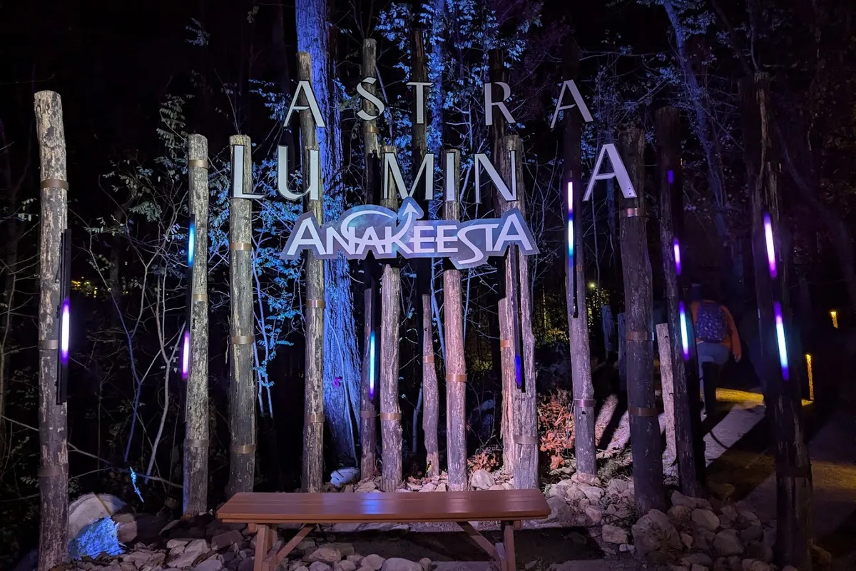 Astra Lumina interactive display - Tourist attraction in Gatlinburg, Tennessee