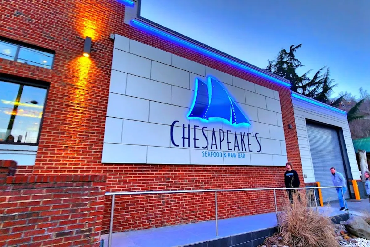 Chesapeake's Seafood and Raw Bar restaurant in Gatlinburg