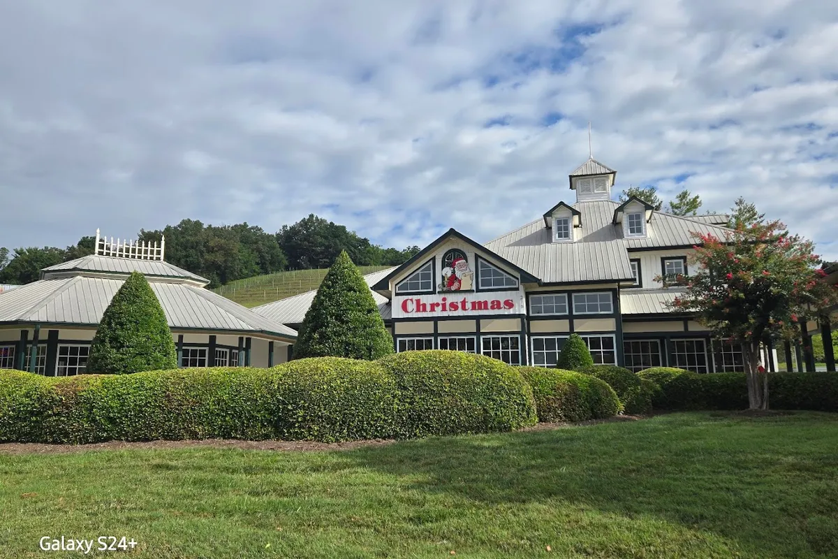 Christmas & Candle Shop detail shot - Christmas store in Sevierville, Tennessee