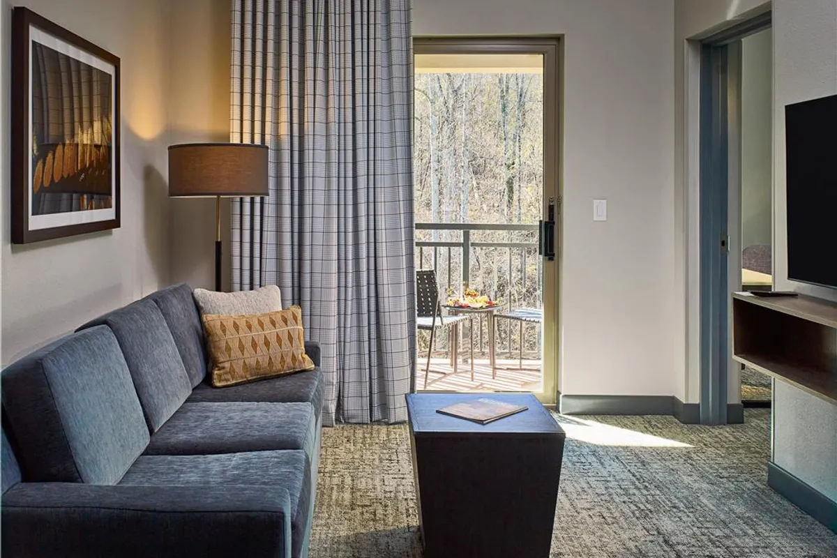 Embassy Suites by Hilton Gatlinburg Resort pool area - Hotel in Gatlinburg, Tennessee