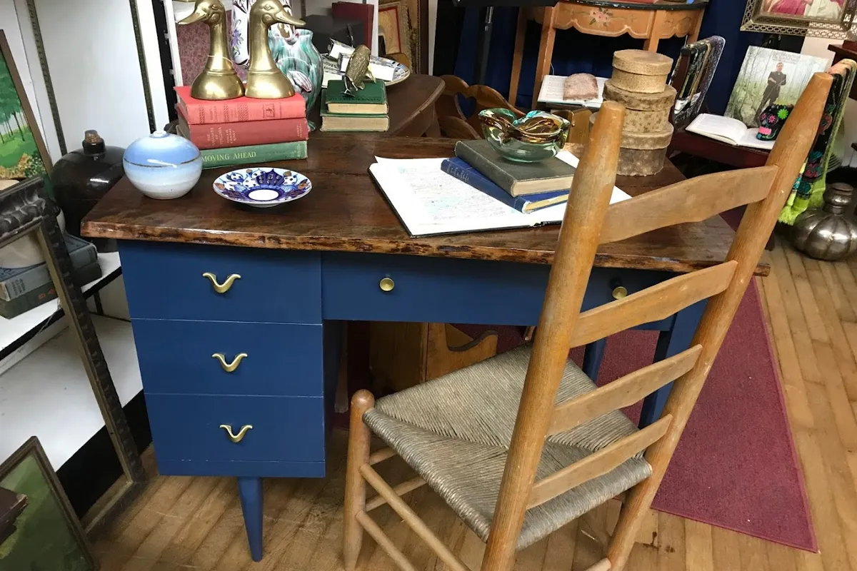 End of Main detail shot - Antique store in Sylva, Tennessee