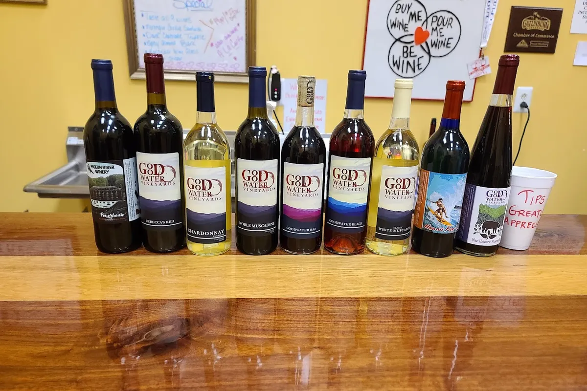 Goodwater Winery detail shot - Winery in Gatlinburg, Tennessee