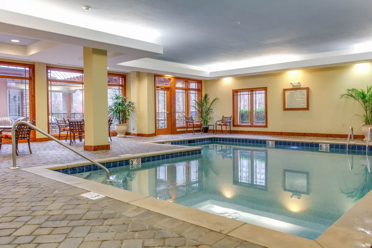 Hilton Garden Inn Gatlinburg pool area - Hotel in Gatlinburg, Tennessee