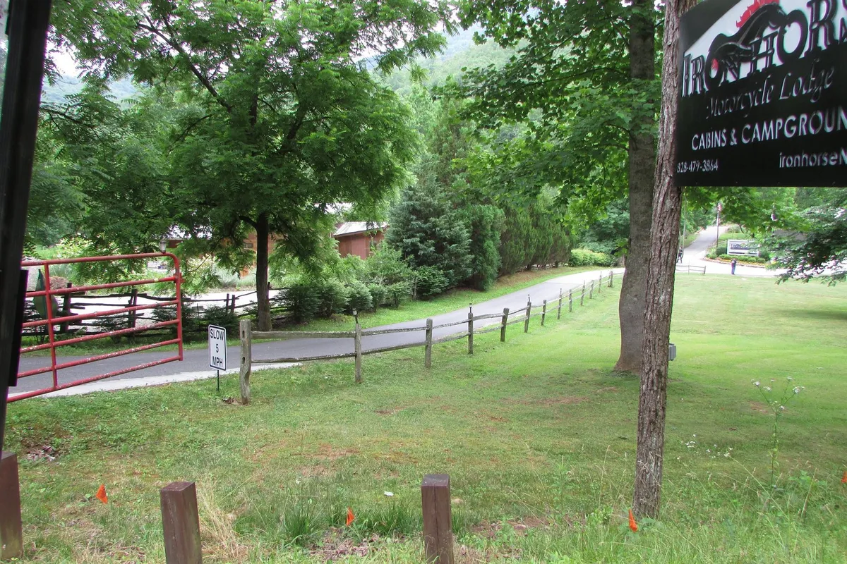 Iron Horse Motorcycle Lodge detail shot - Lodge in Robbinsville, Tennessee