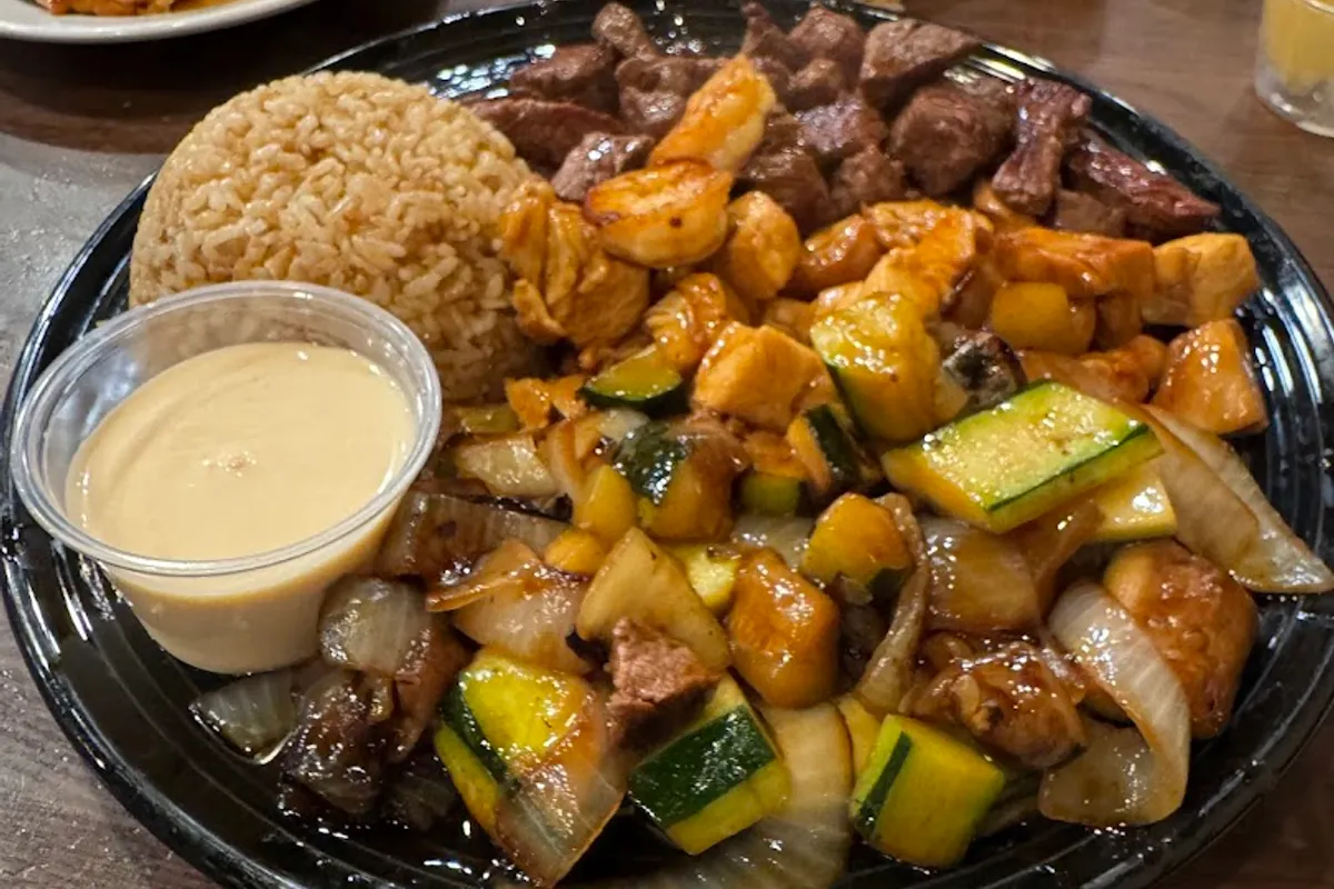 Little Tokyo Restaurant outdoor patio - Japanese restaurant in Pigeon Forge, Tennessee