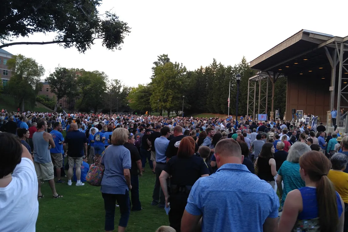 Maryville Greenbelt Amphitheatre detail shot - Performing arts theater in Maryville, Tennessee