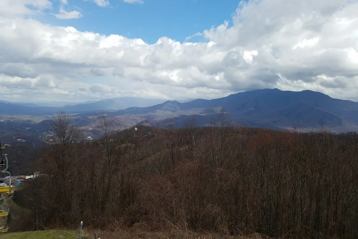 Mount Harrison interactive display - Tourist attraction in Gatlinburg, Tennessee