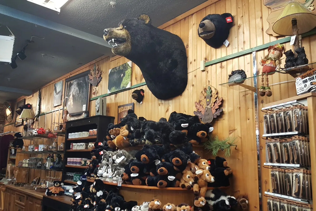 Ranger Bob's Trading Post detail shot - Gift shop in Gatlinburg, Tennessee
