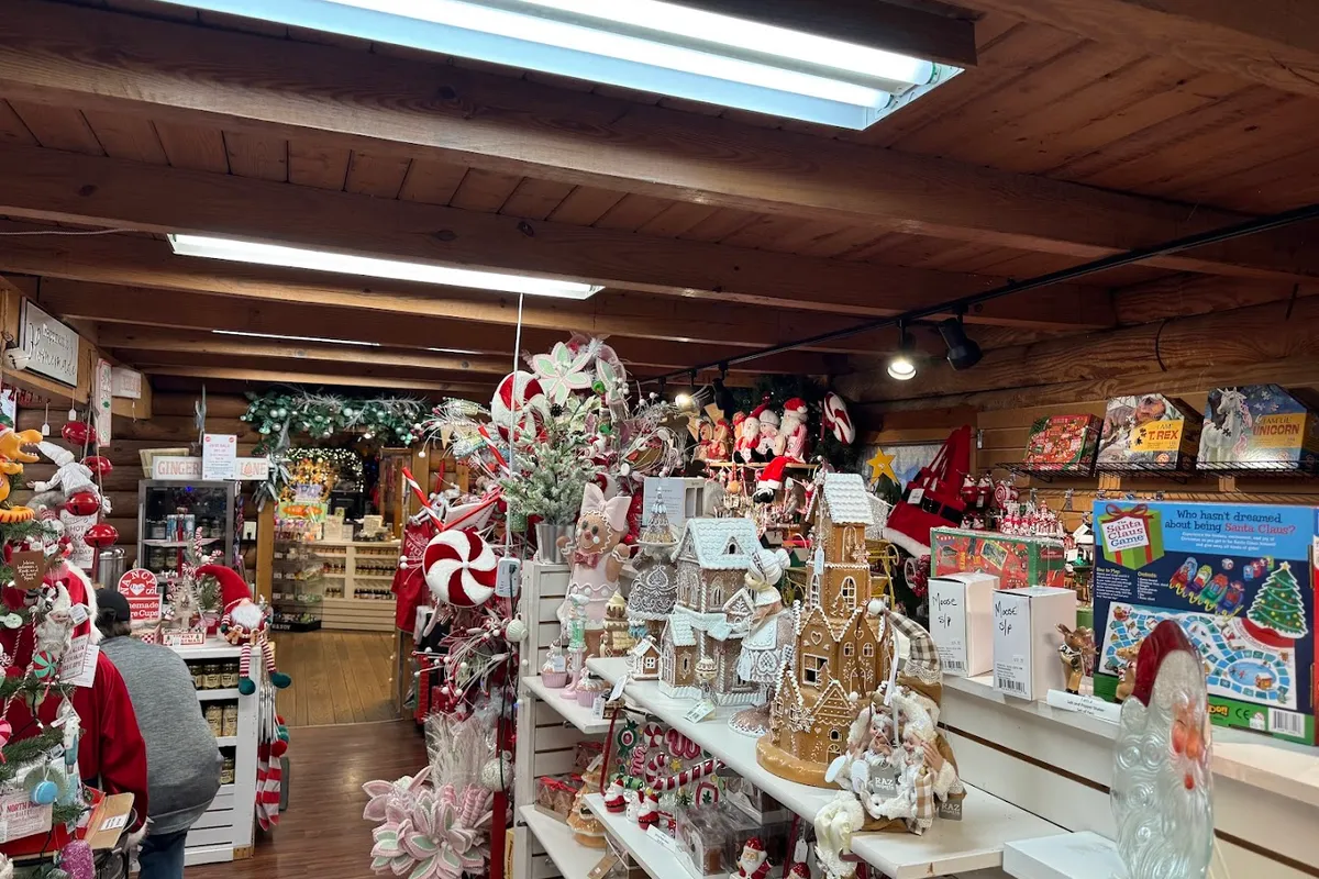 Santa's Claus-et detail shot - Christmas store in Gatlinburg, Tennessee