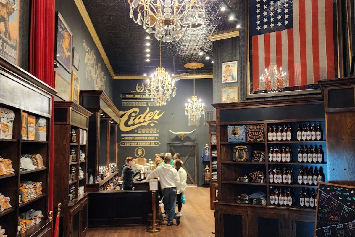 Tennessee Stud Cider detail shot - Cider bar in Gatlinburg, Tennessee