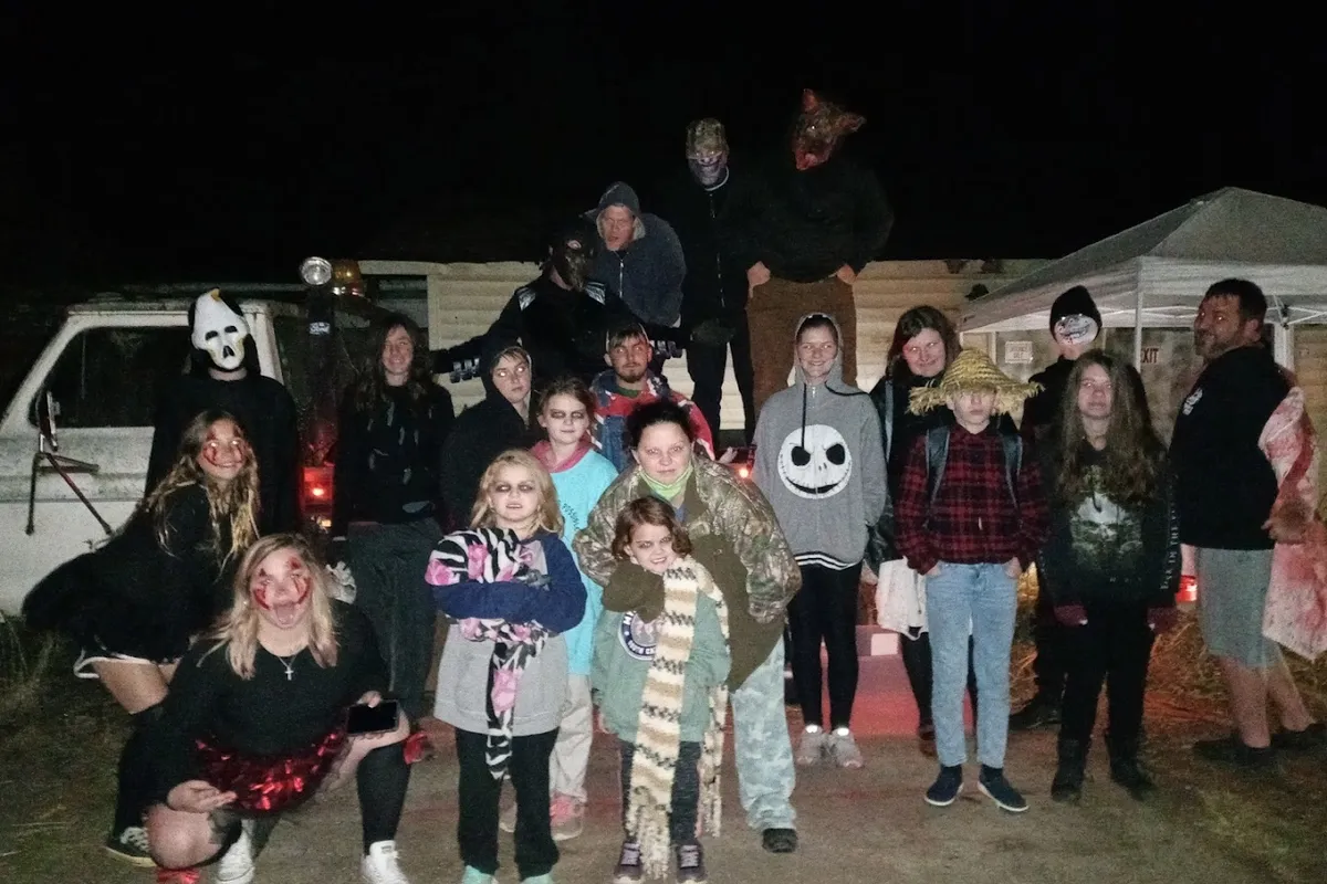 Tennessee Terror Haunted Attraction detail shot - Haunted house in Maryville, Tennessee