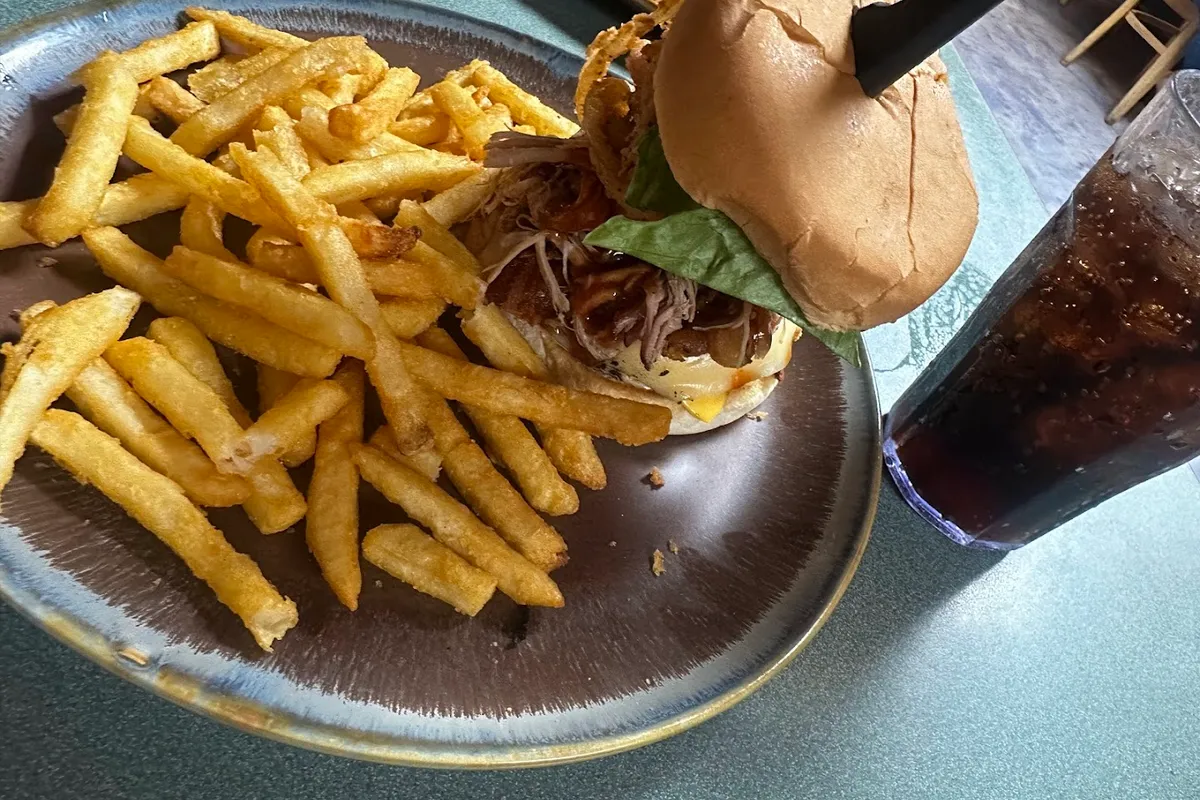 The Woodshed Restaurant outdoor patio - American restaurant in Newport, Tennessee