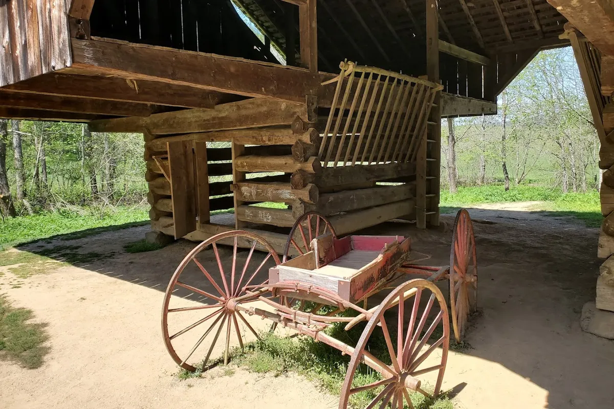 Tipton Place detail shot - Historical place in Townsend, Tennessee