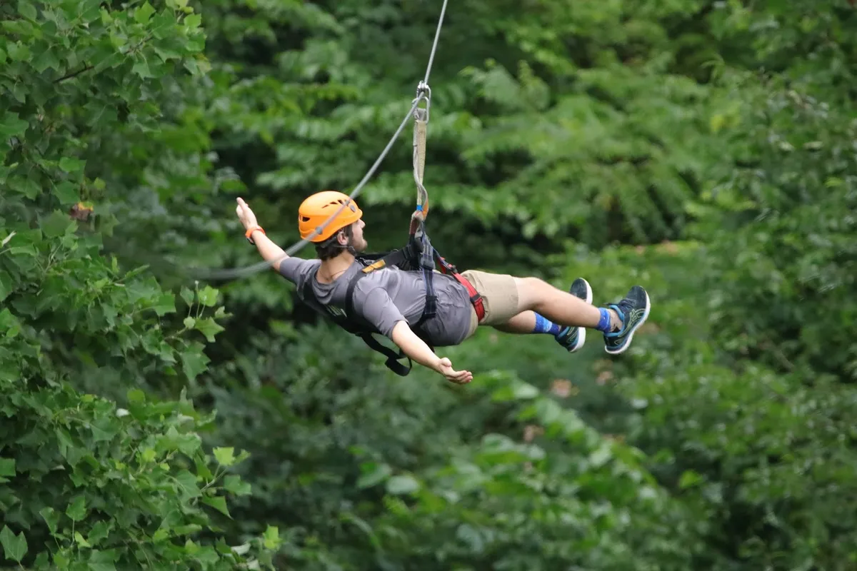 Wahoo Ziplines interactive display - Tourist attraction in Sevierville, Tennessee