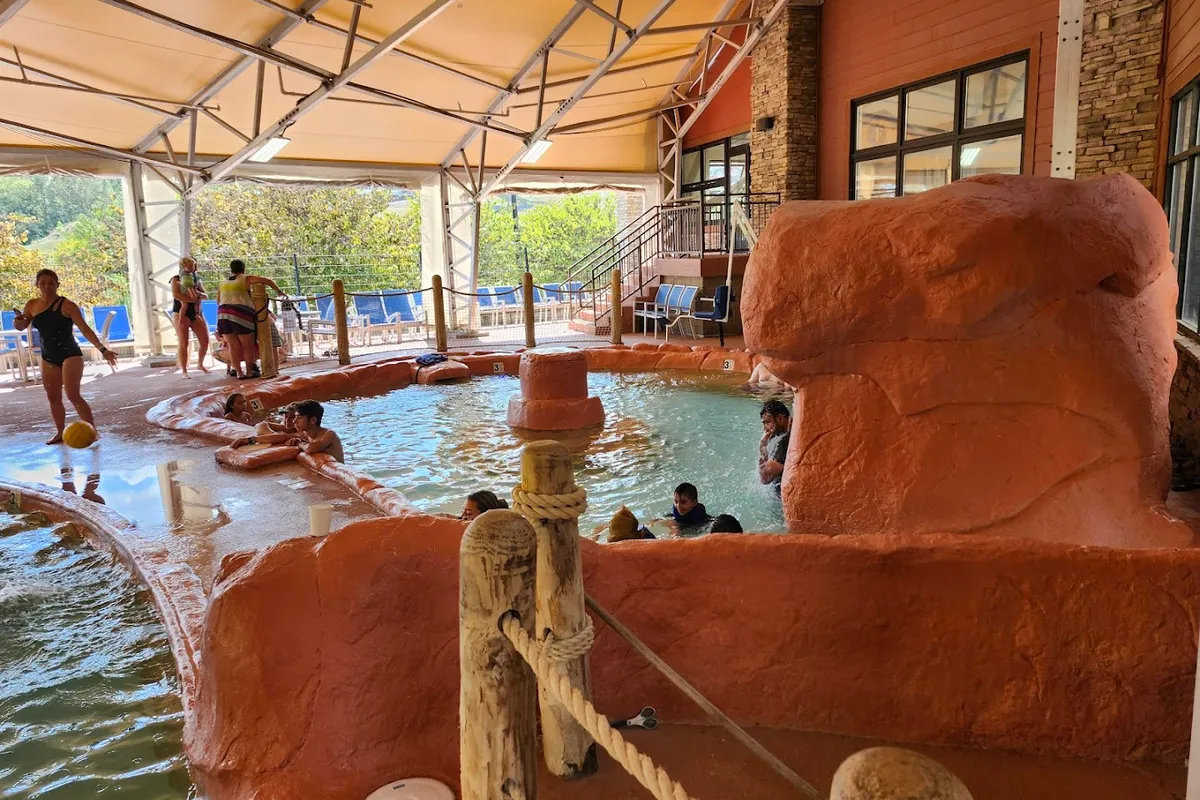 Wild WaterDome Indoor Waterpark detail shot - Water park in Sevierville, Tennessee
